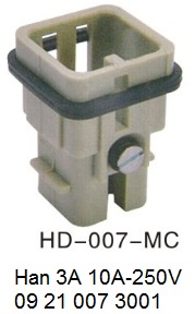 HD-007-MC-H3A Han 3A 10A-250V 09 21 007 3001 OUKERUI-SMICO-Harting-Heavy-duty-connector.jpg